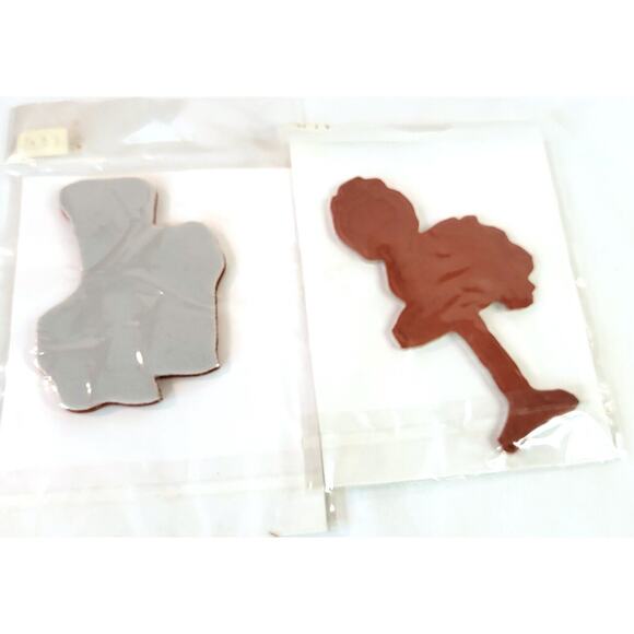 Rubber Cottage Stamps Rocking Chair 518FA Lamp on Table 451G Scrapbook - Picture 4 of 5